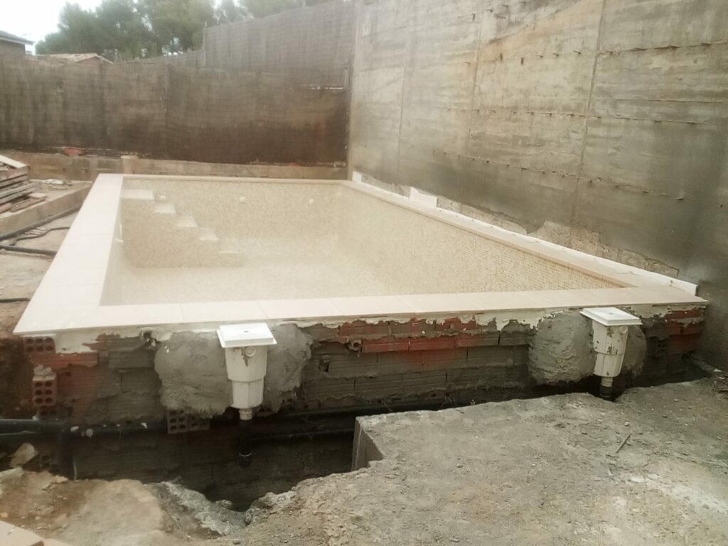 Construcción de piscinas